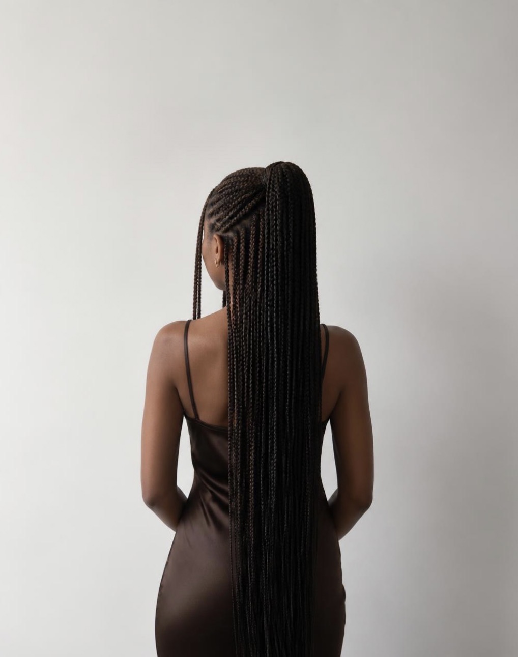 Coiffure Braids réalisée au salon Tiphaine and Co